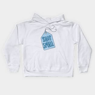 Shop Small Gift Tag Kids Hoodie